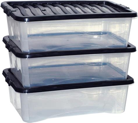 large storage containers with lids